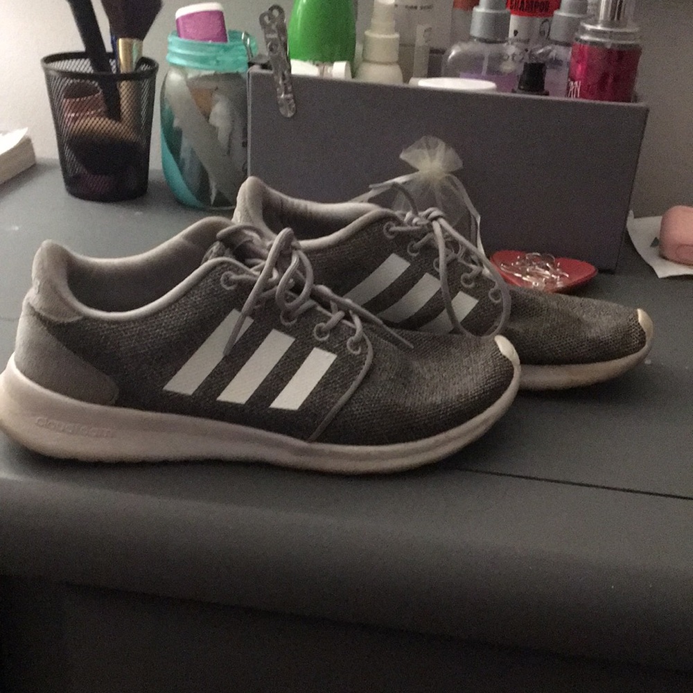Grey adidas sneakers women’s size 7.5